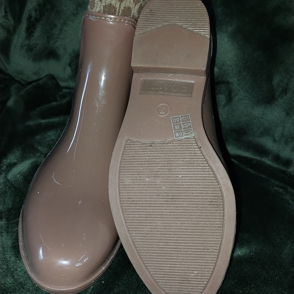 Coach Rivington Rain boot NIB - Picture 4 of 4